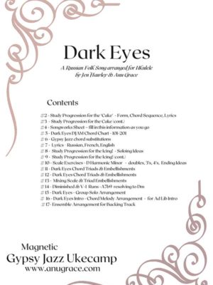 Dark Eyes SWAG / study pack